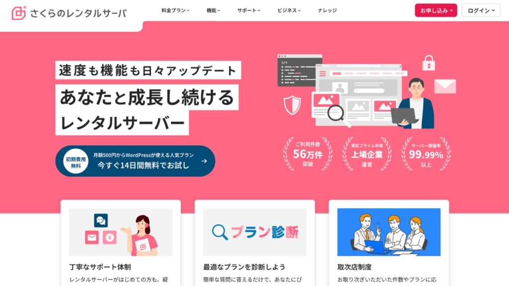 さくらのレンタルサーバ