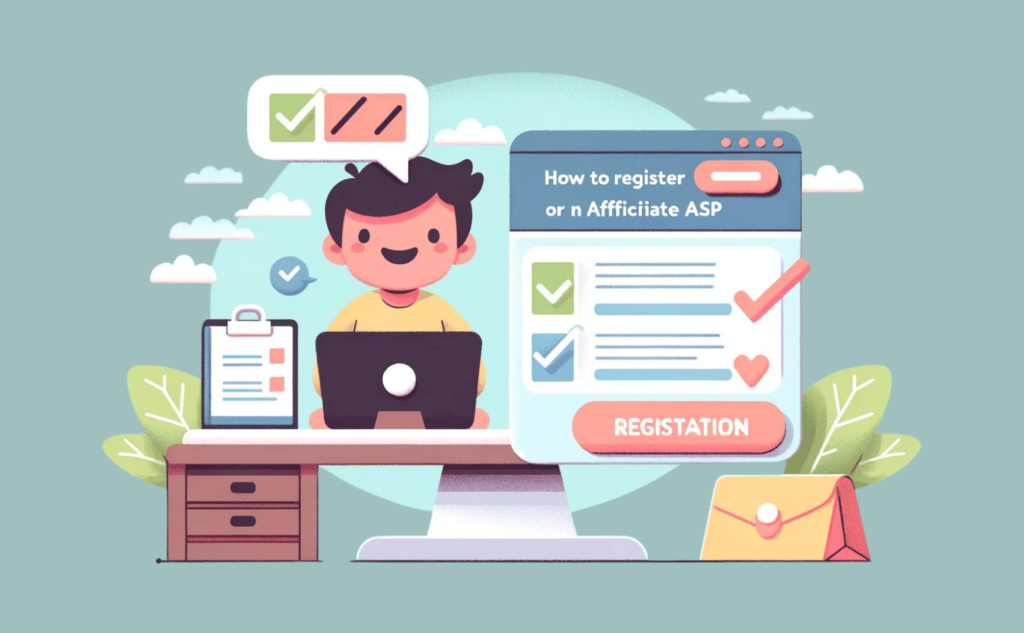 アフィリエイトASPの登録方法